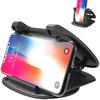 Car Cell Phone Holder Upgraded 360° Rotatable - Dashboard Mount with Horizontal & Vertical Viewing