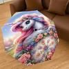1PC Unicorn Umbrella-8-Rib Reinforced, Automatic Open, Lightweight & Durable, Fashion Accessory for Outdoor, H0411