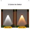 2/4pcs Solar Wall Light LED Fence Lamp Outdoor Garden Waterproof Lighting Warmlight for Courtyard Exterior Wall Decorative Light