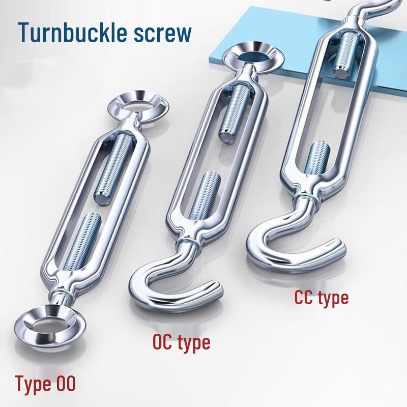Jundingying 316 Stainless Steel Open Body Turnbuckle