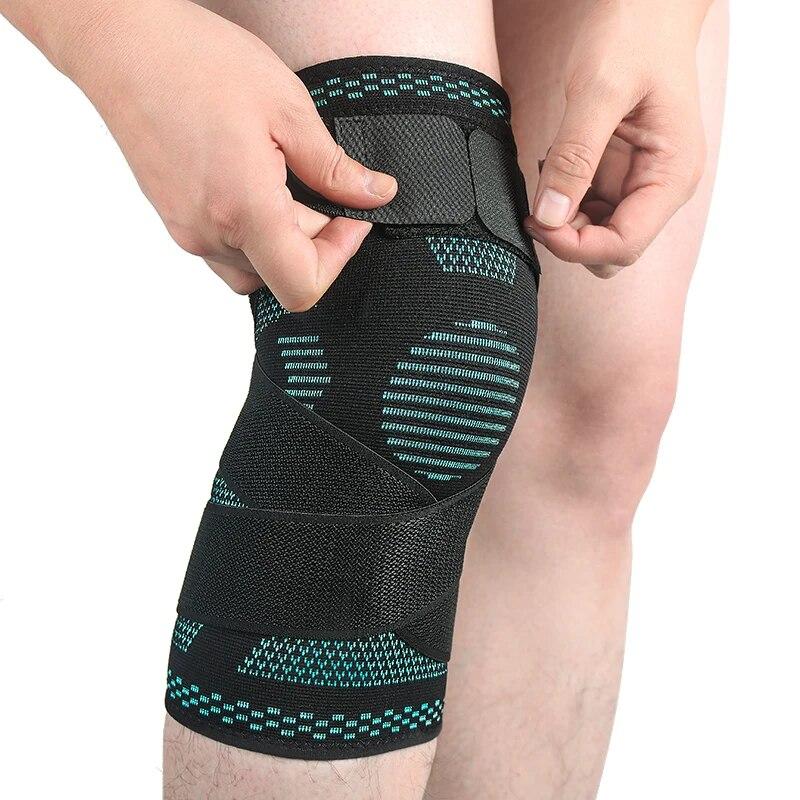 

Наколенник для бега, баскетбола, волейбола, силиконовые наколенники, защита для тренажерного зала, уличного фитнеса, спорта