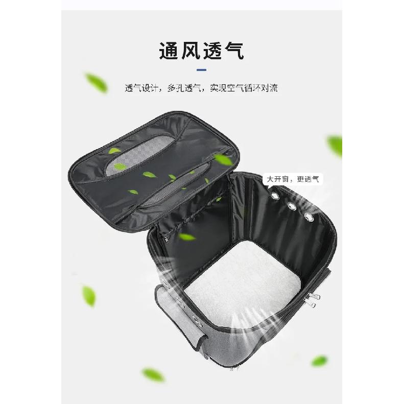 Outdoor Portable Large Capacity Silent Wheel Pet Suitcase Large Cat And Dog Bag