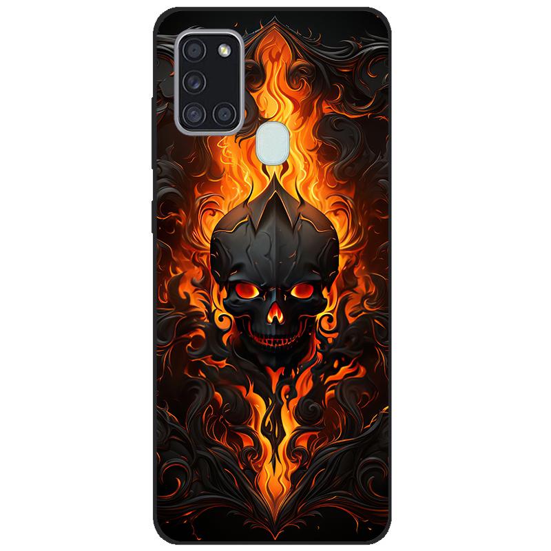 For Samsung A21s SM-A217F/DSN Back Cover tpu Soft Silicone Phone Case For Samsung Galaxy A21s Case Mobile Phone black coque new