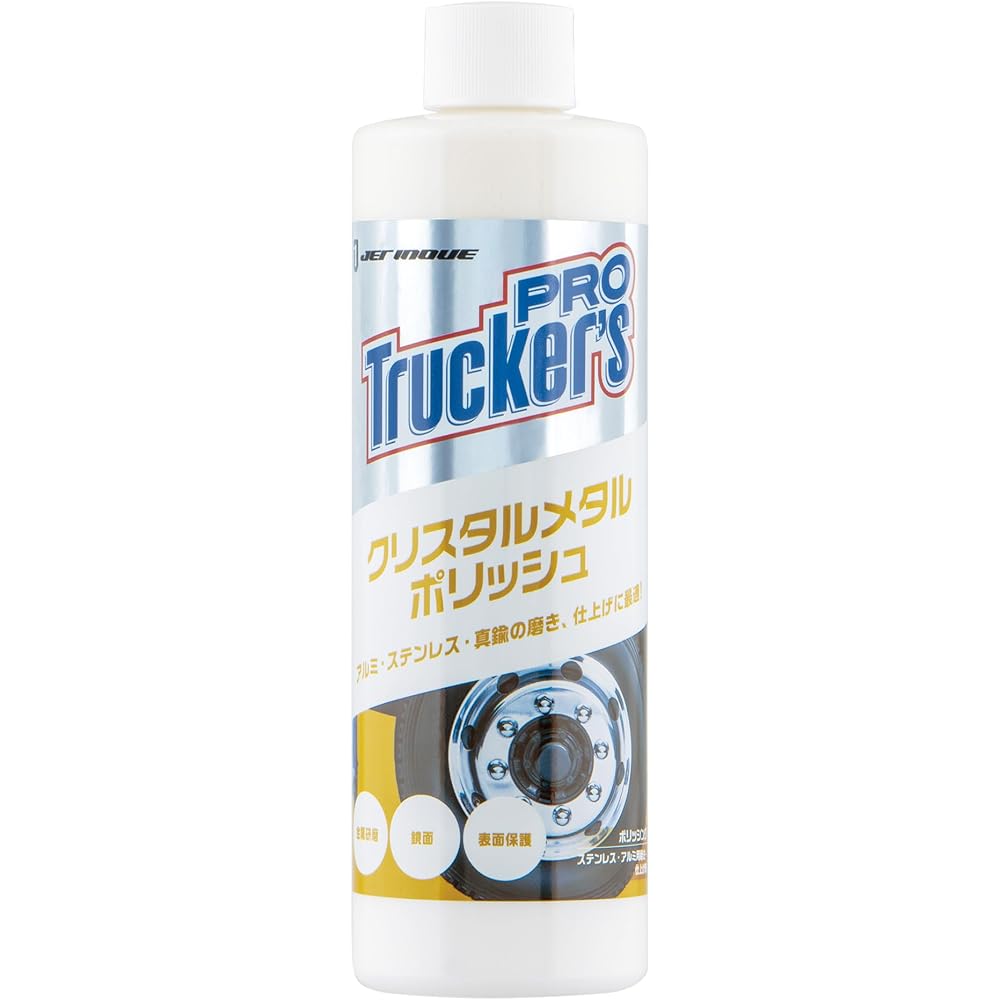 Jet Inoue Truckers Pro Crystal Metal Polish 300ml Stainless Steel Aluminum Metal Cleaner Polishing Agent
