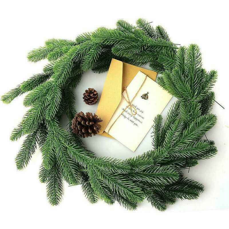Christmas Artificial Branches Flower Pine Plants Xmas Tree Ornament Home Decor Christmas Artificial Branches Flower Pine Plants Xmas Tree Ornament Home Decor
