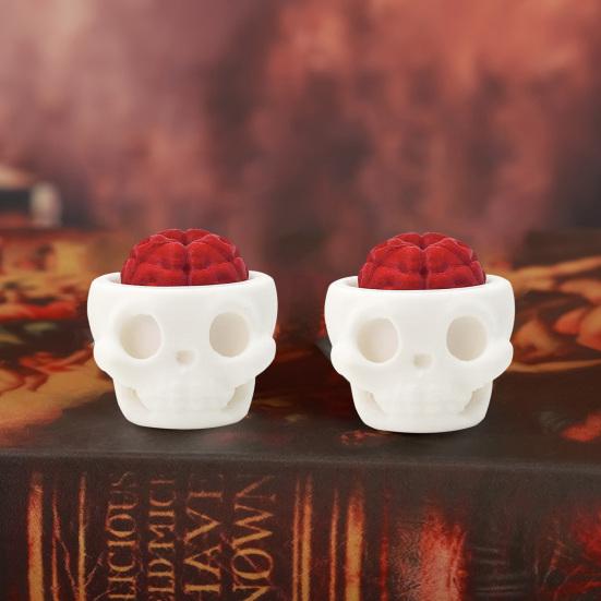 Skull Keyboard Fidget Toy 3D Printed Keyboard Clicker Skull Fidget Toy Stress Relief Fidget Button for Anxiety Relief Students Office Workers
