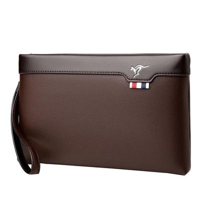 Men's Business PU Leather Clutch Bag