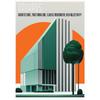 Bauhaus Moderne Architektur Poster Linien und Minimalistische Architekten Drucke Leinwand Malerei Wandkunst Bild Heim Wohnzimmer Dekor