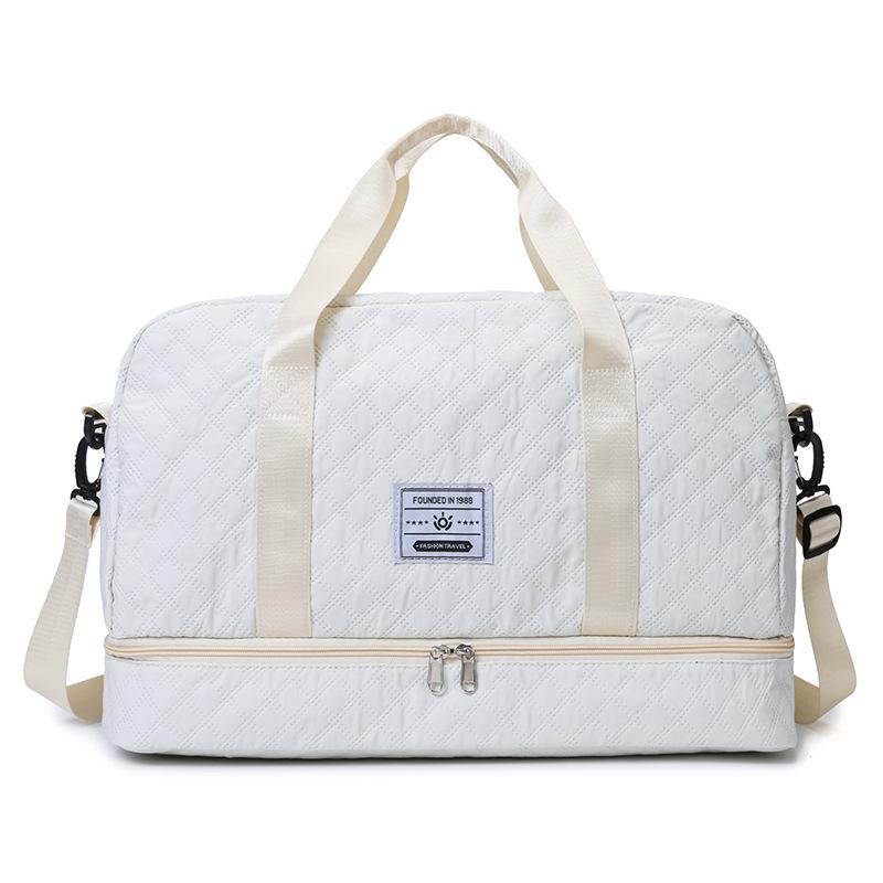 Large Capacity Travel Bag with Dry/Wet Separation for Business, Sports, Fitness, and Yoga