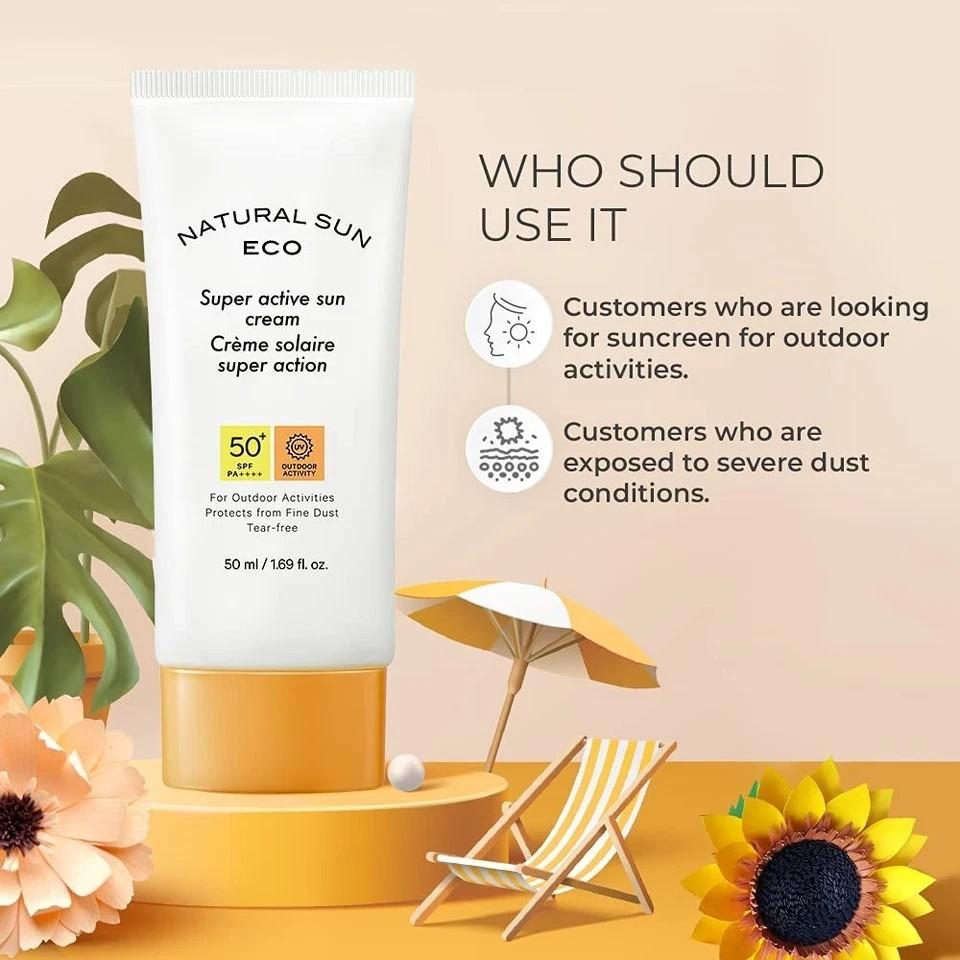 The Face Shop Natural Sun Eco Super Active SPF 50 Sunscreen 50ml