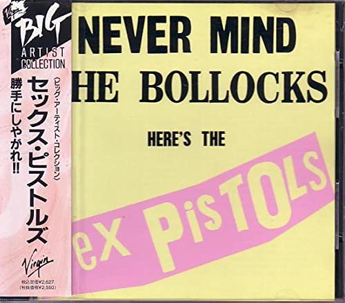 CD SEX PISTOLS Never Mind The Bollocks Heres The VJD28093 Virgin 1988 Япония Рок Б/у