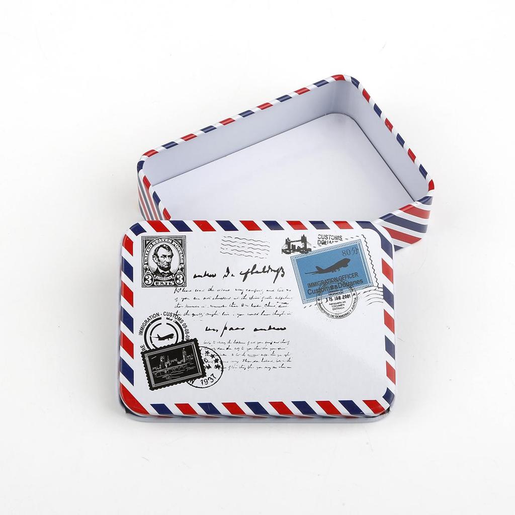 Small Storage Boxes Mini Cute Kawaii Cartoon Tin Metal Box Case Home Storage Organizer For Jewelry Kids Toy Gift Home Supplies