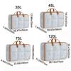 Visible Moving Storage Bags Large Capacity Luggage Travel Bag Clothes Quilt Storage Bag  Pillow
