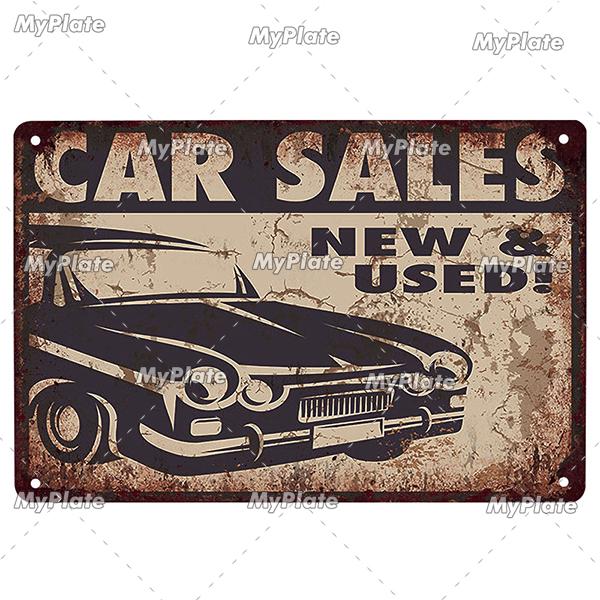 Garage Metallskylt Metallaffisch Plåtskylt Plack Metall Vintage Väggdekor för Bar Pub Motorcykelklubb Man Cave Tool Regler Affisch