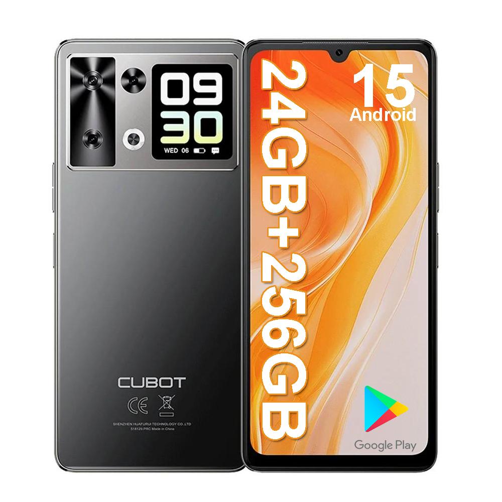 Okostelefon Cubot P90 12GB/256GB Két SIM Helio G100 64MP 6.88" 120Hz NFC Android 15