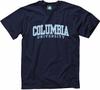 Ivysport Columbia Classic T-Shirt Navy Small SKU # COL01A06-S Unisex T-Shirt