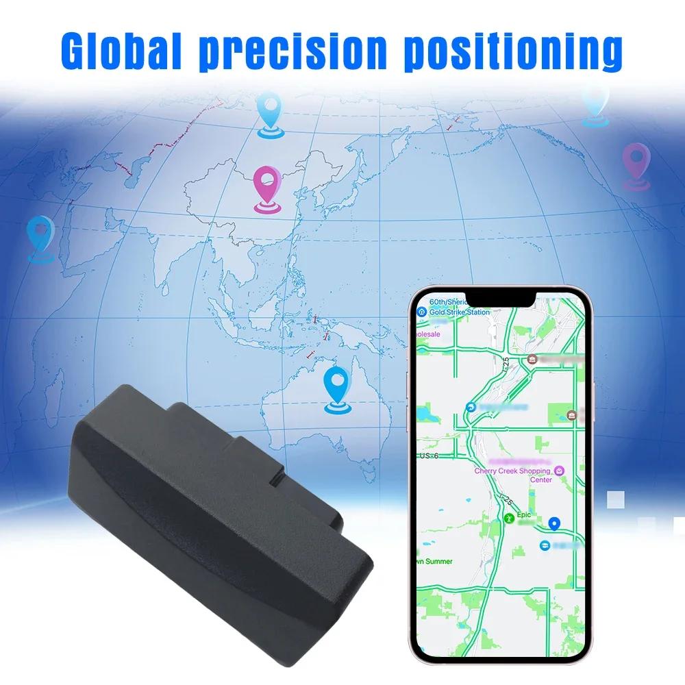 Car OBD GPS Tracker for IOS Find My App Anti Loss Device Real Time Location GPS Locator Plug in Version With Find My App Lifetime System