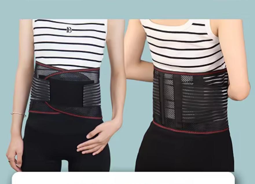 Men and Women Adult Back Brace Breathable Waist Lowerback Support Belt