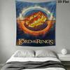 Ring Illustration Pattern Home Decor Tapestry, Wall Hanging, Decorative RV Wall Cloth.MGT0918174