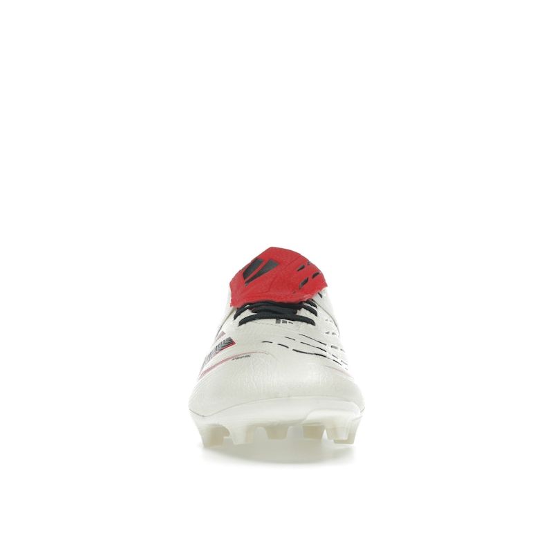 Adidas Predator League Língua Dobrável FG MG Pacote Caçador de Gols Tênis Unissex Creme Off-White Preto Core JP5737