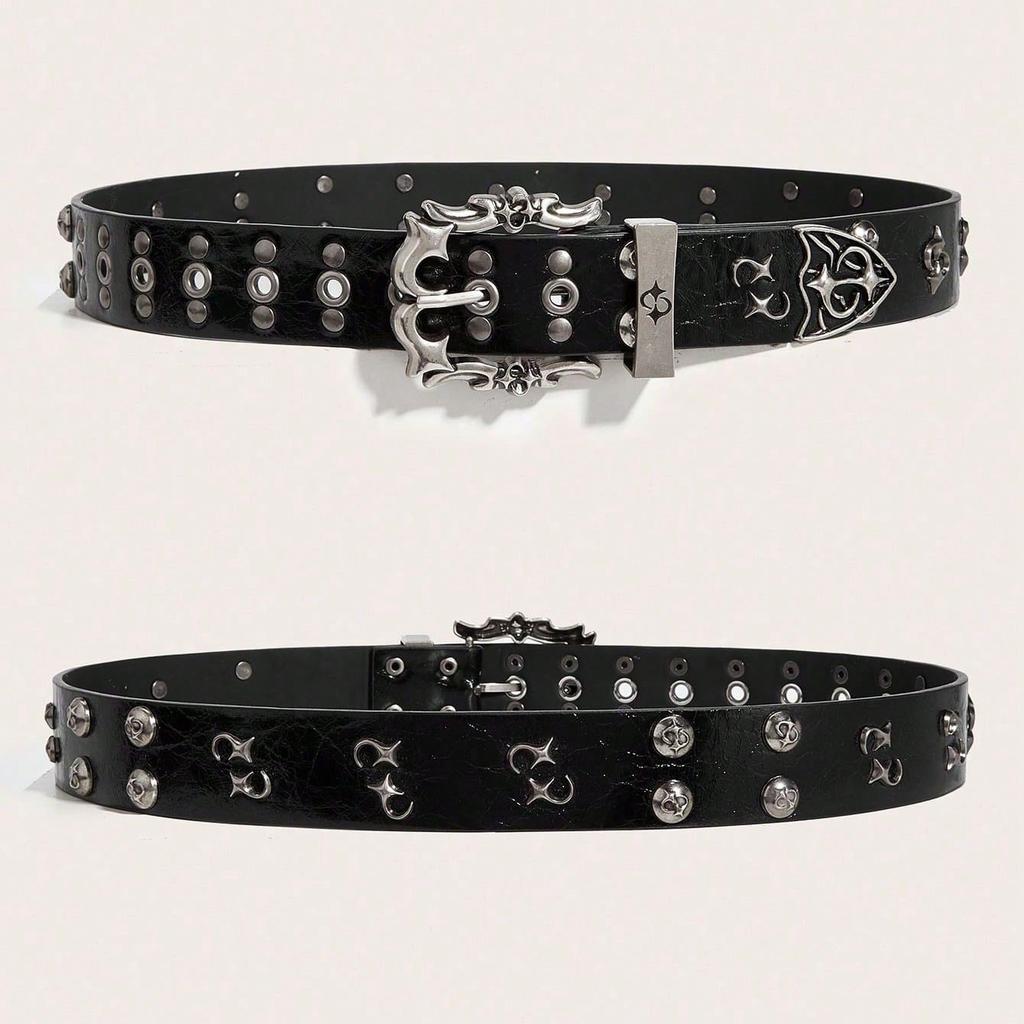 Retro Men's Belt Bohemian Style - Fashion Personalized Belt for Men Women Punk Rock Y2K Belts - for Jeans, Dresses & Casual Wear