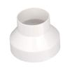 ABS Plastic Duct Reducer 8 to 6 Inch Ventilation Adapter Air Duct Adapter  Kitchen Exhaust
