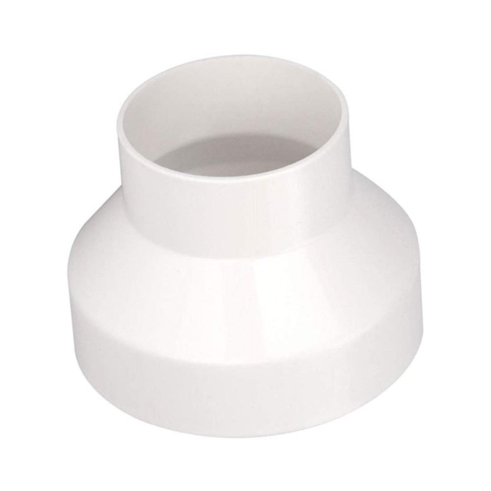 ABS Plastic Duct Reducer 8 to 6 Inch Ventilation Adapter Air Duct Adapter  Kitchen Exhaust