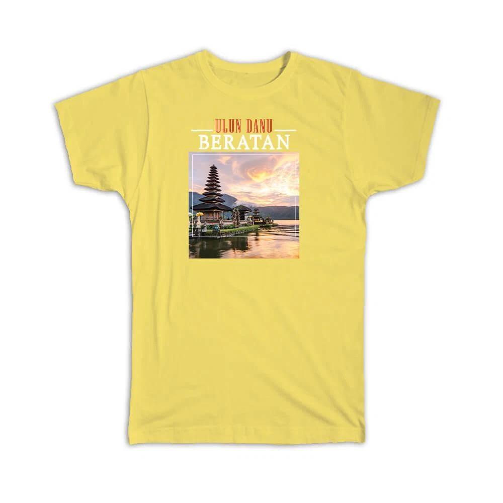 

Gift T-Shirt : Ulun Danu Beratan Temple Bali Indonesia Hinduism Culture S