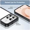 For Xiaomi Redmi K90 5G/Xiaomi Poco F8 Pro Phone Case WANLONFENG XC Series TPU Acrylic Cover with Tempered Glass (Big Lens Hole)