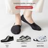 Men's Ice Silk No-Show Socks: Breathable, Sweat-Absorbing, Odor-Resistant, Non-Slip, Cotton Bottom