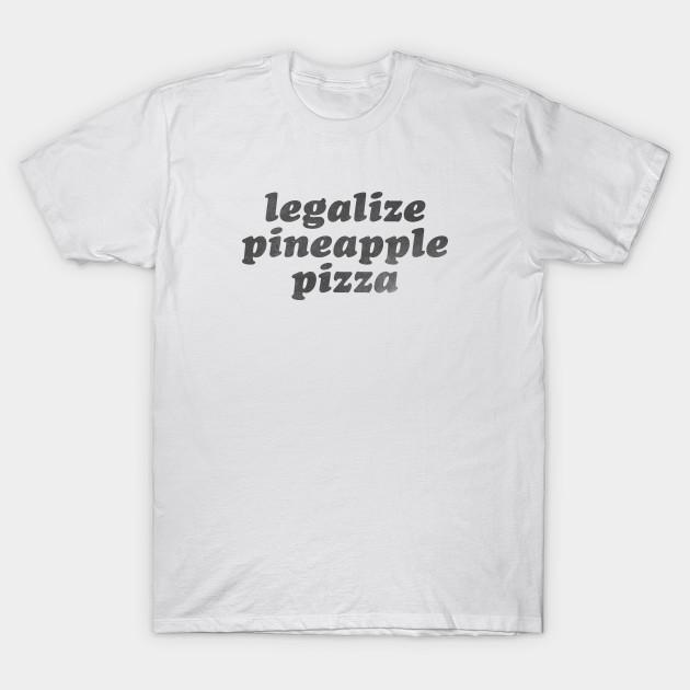 Unisex Fashion TShirt Legalize Pineapple Pizza Print TShirt Plus Size S-5XL T-Shirt 100%Cotton Tops O Neck Short Sleeve Tees