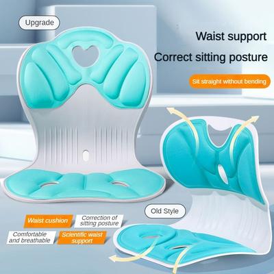 Household Waist Cushion Chair Office Portable Waist Support Cushion Student Sitting Posture Correction Pad