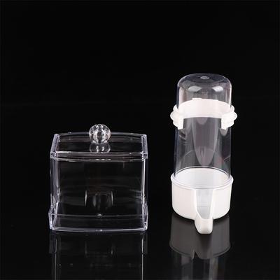 Rutin Chicken Automatic Food Feeder Large Capacity Anti-Overturning Food Box Poultry Feeding Supplies Clear Food Dispenser