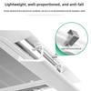 Adjustable Swivel Deflector for Cassette Air Conditioners 180 Degree Range Compatible with 40/52/58/60cm Ceiling Units