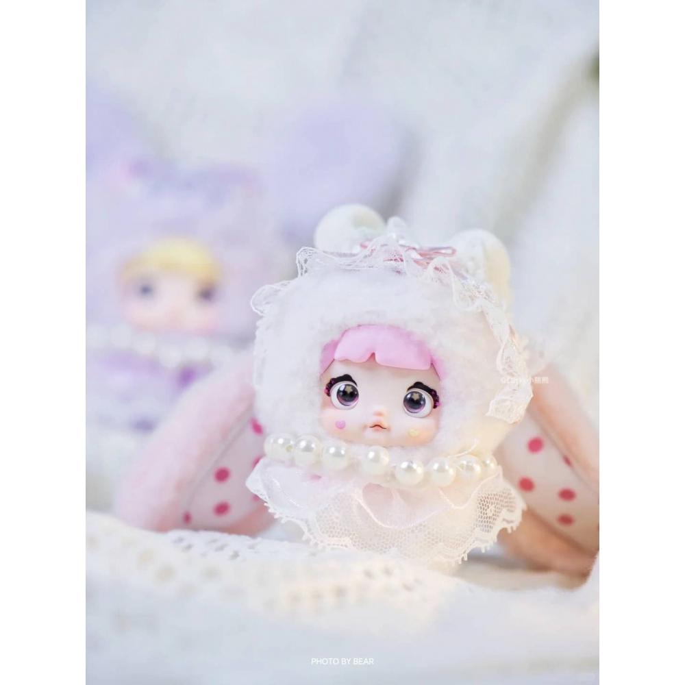 Null Nommi Baby Sweetheart Kanin Gosedjursdocka Blind Box 1 Låda 8 st