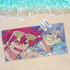 SK8 the Infinity Cartoon Big Microfiber Beach Towels Quick Dry Towel Sand Beach Towels Pool Towel for Travel Swim Pool Yoga