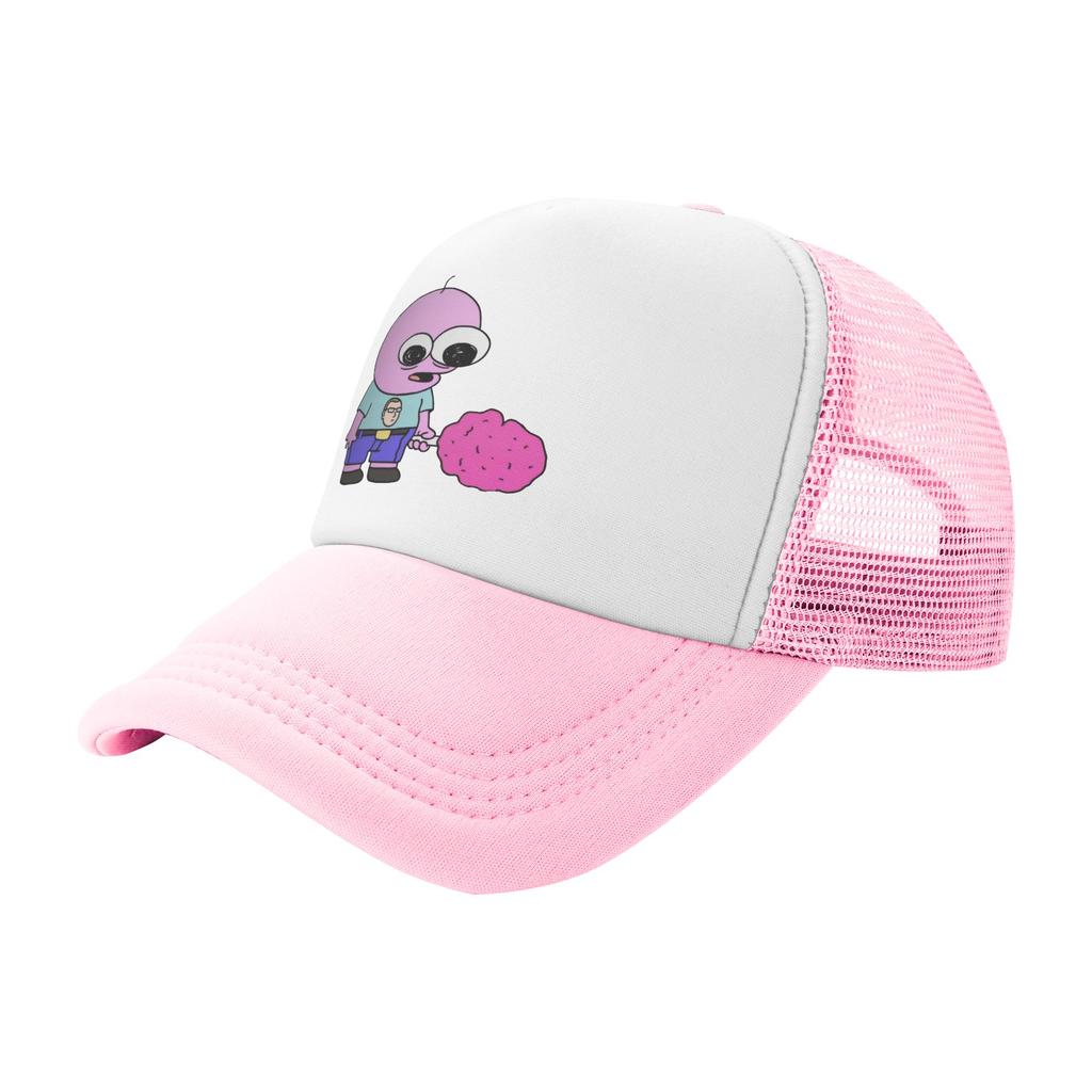Adult Glep Coffee Smiling Friends Trucker Hat Mesh Baseball Cap Polyester Hat Sun Caps Adjustable Trucker Cap Summer