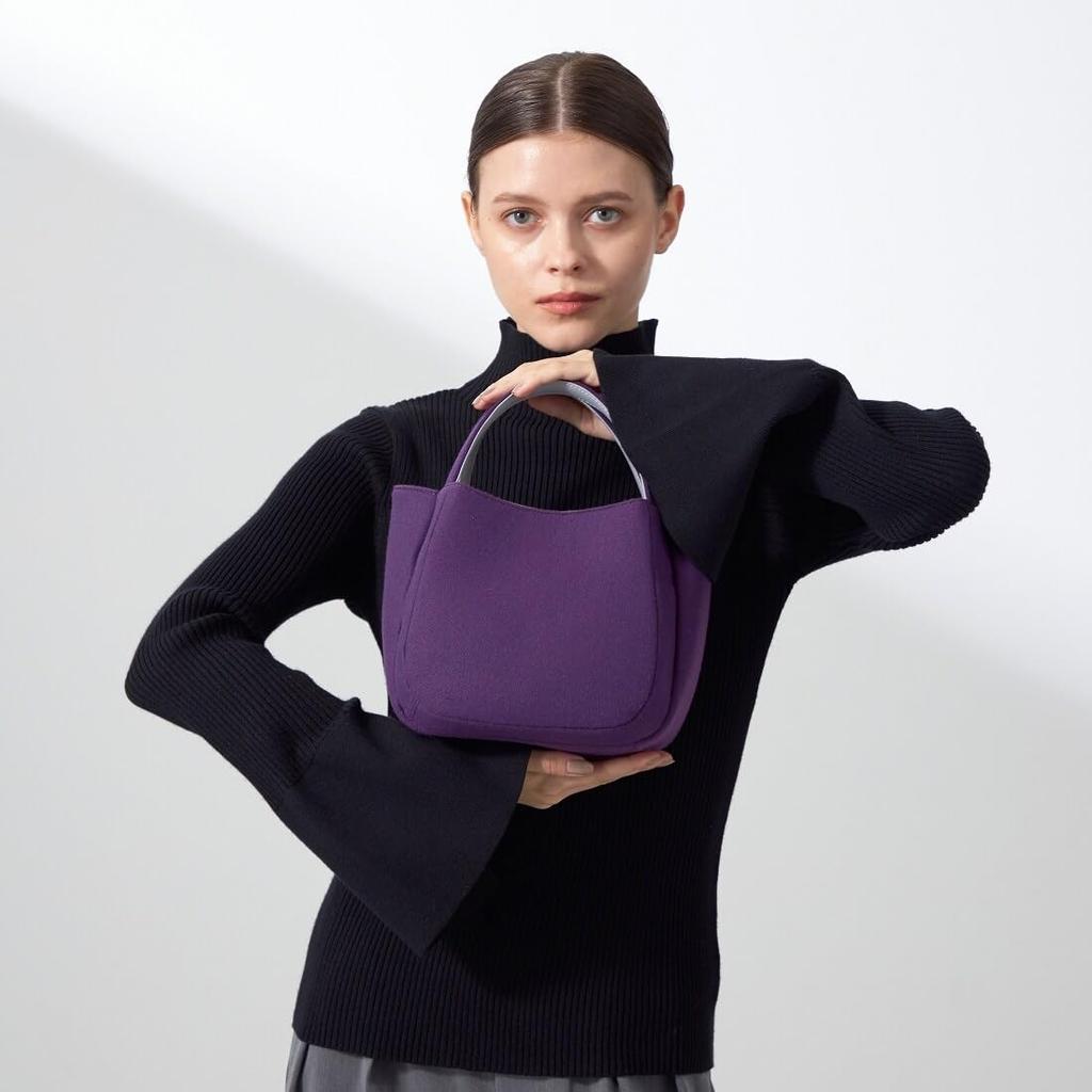 Isaac Felt Tote, SS Size, 5002103, Black (10)