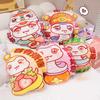 Mascot 2025 Fruit Snake Plush Pillows Room Decoration Spring Festival Gifts