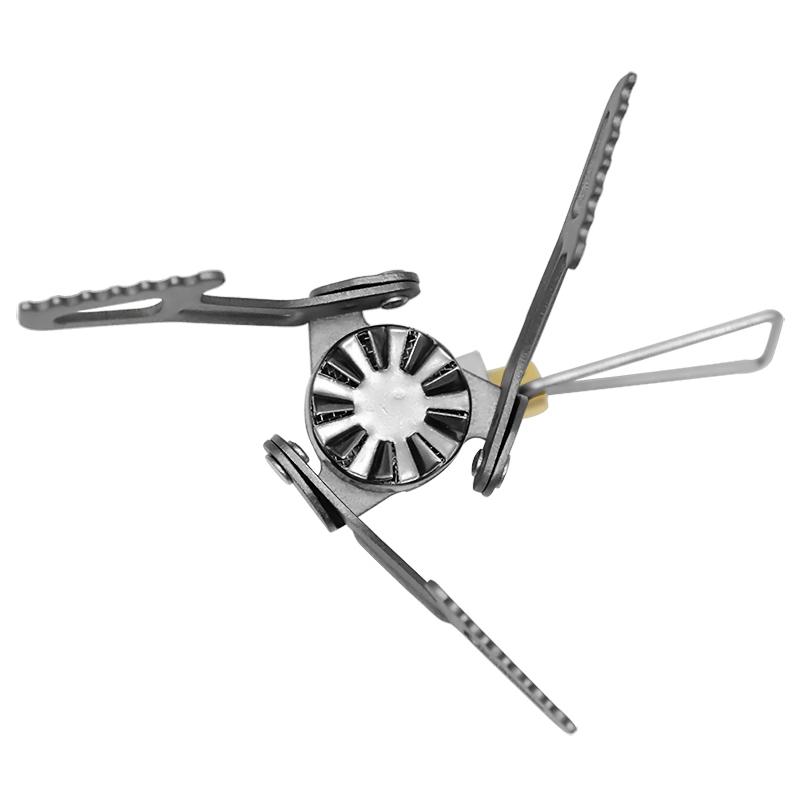 Outdoor Gas Stove  Camping Gas Burner Portable Mini Titanium Stove Survival Furnace Pocket Picnic Gas Cooker brs