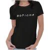 Borinquen Pride Puerto Rico Nuyorican PR Womens Top Junior Graphic Tee