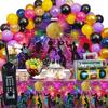 95 Pcs 70s Party Decorations Disco Party Balloons Decoration 70's Party Bundle Includes Inflatable Radio Boombox and Mobile Phone, Disco Plastic