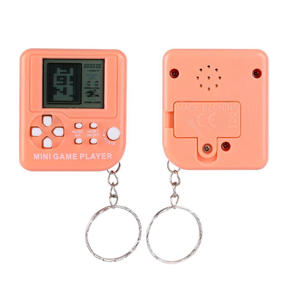 Mini Nostalgic Handheld Tetris Game KeychainConsole