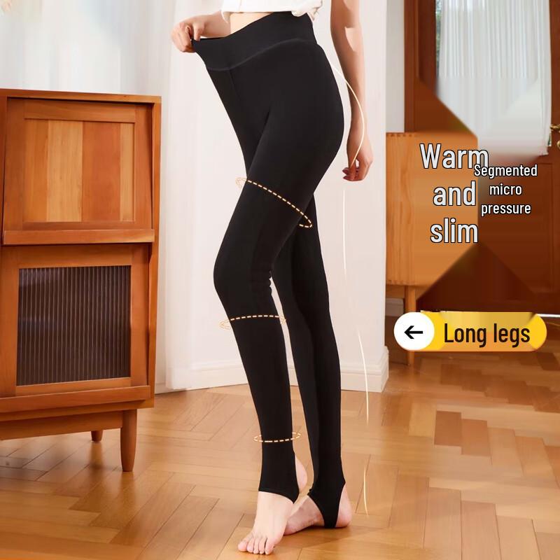 Nanjiren Women's Extra Thick Winter Warm Leggings