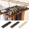 1PC Multifunctional Belt Organizer Tie Organizer Belt Hanger Wardrobe Organizer Hanger Tie Scarf Rack Silk Scarf Rack