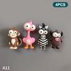 Cartoon Animals Fridge Magnet Cute Decorative Magnets Home Decor For Kitchen Office Whiteboard Locker Cabinet And Dishwasher