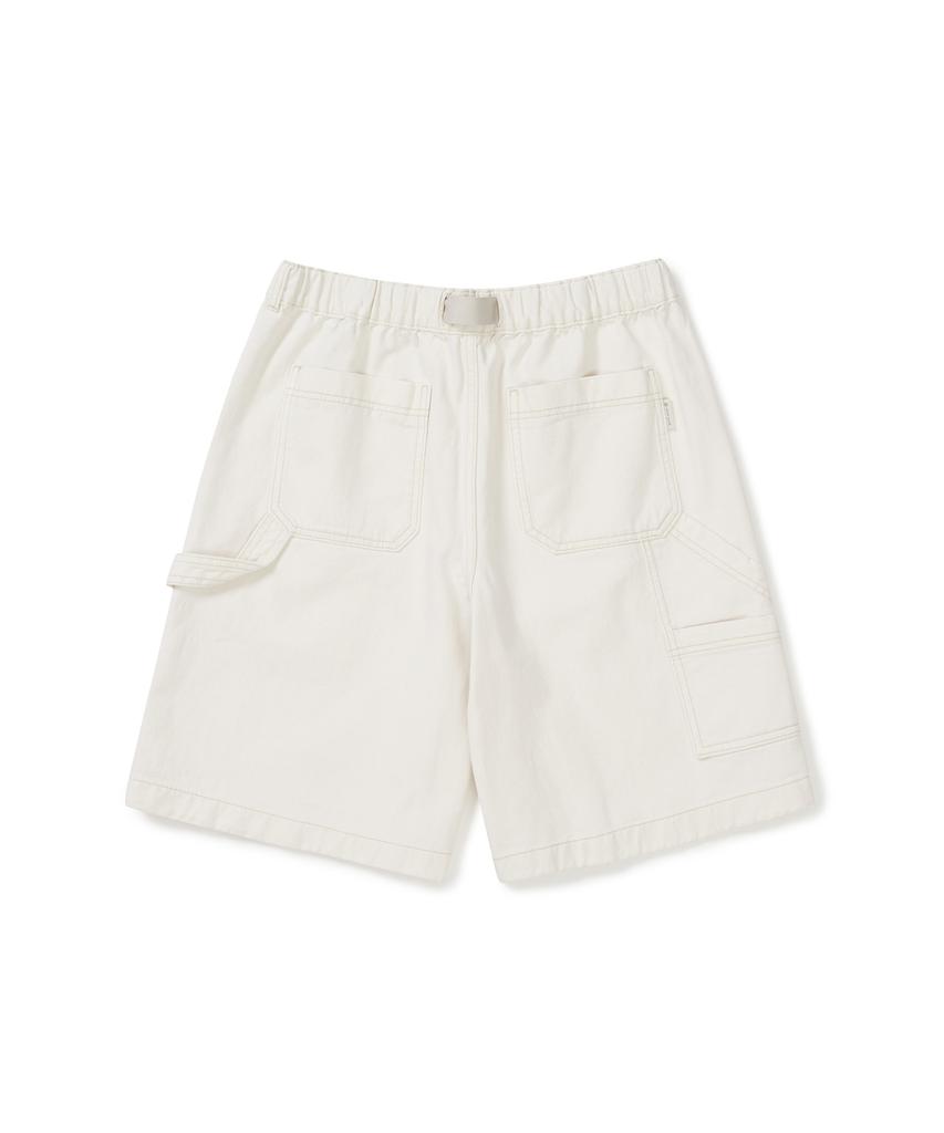 SNOWPEAK APPAREL Denim Shorts (S25Zmfhp76) Ivory