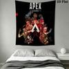 Apex Legends poster Wall Hanging Printed Fabric Blanket Decorative Tapestries for Bedroom Living Room Home Decor