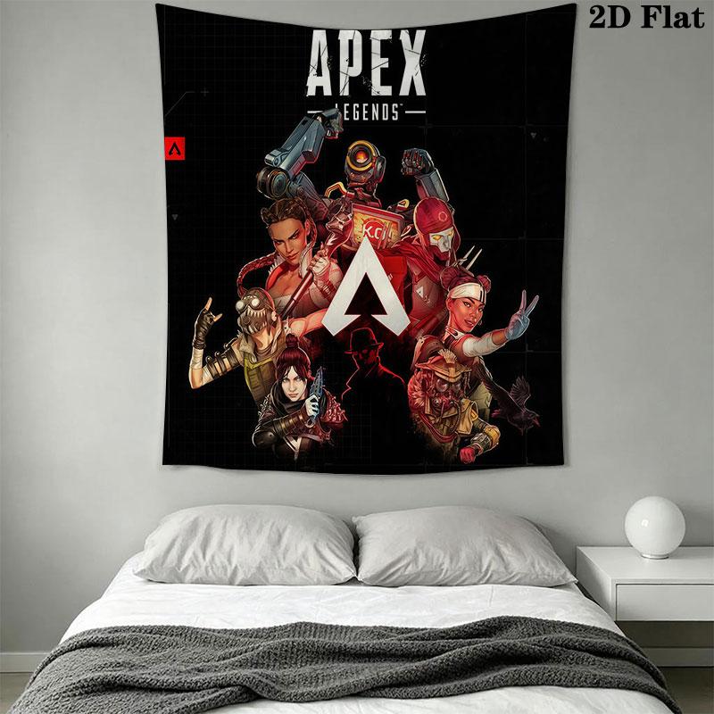 Apex Legends poster Wall Hanging Printed Fabric Blanket Decorative Tapestries for Bedroom Living Room Home Decor
