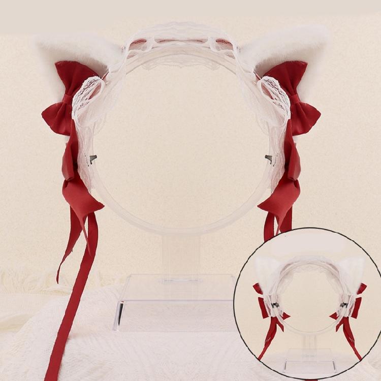 Stylish Anime Kitten Hair Hoop Eye-catching Headpiece Headwear for Stage Halloween Cosplay Role Play